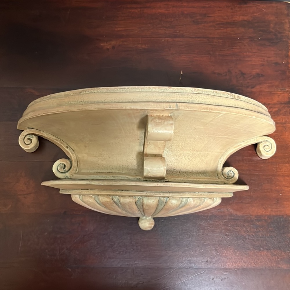Wall Mounted Decorative Semi-circular Wall Shelf Sconce Half Circle